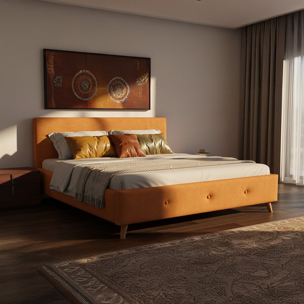 MODTUF Queen size Bed-Apricot